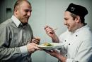 Marcus Repp, Leiter Schulen &amp; Kitas mit Sebastien Knoll, Küchendirektor und Geschäftsführender Gesellschafter. Beide FPS CATERING GmbH &amp; Co. KG, Frankfurt